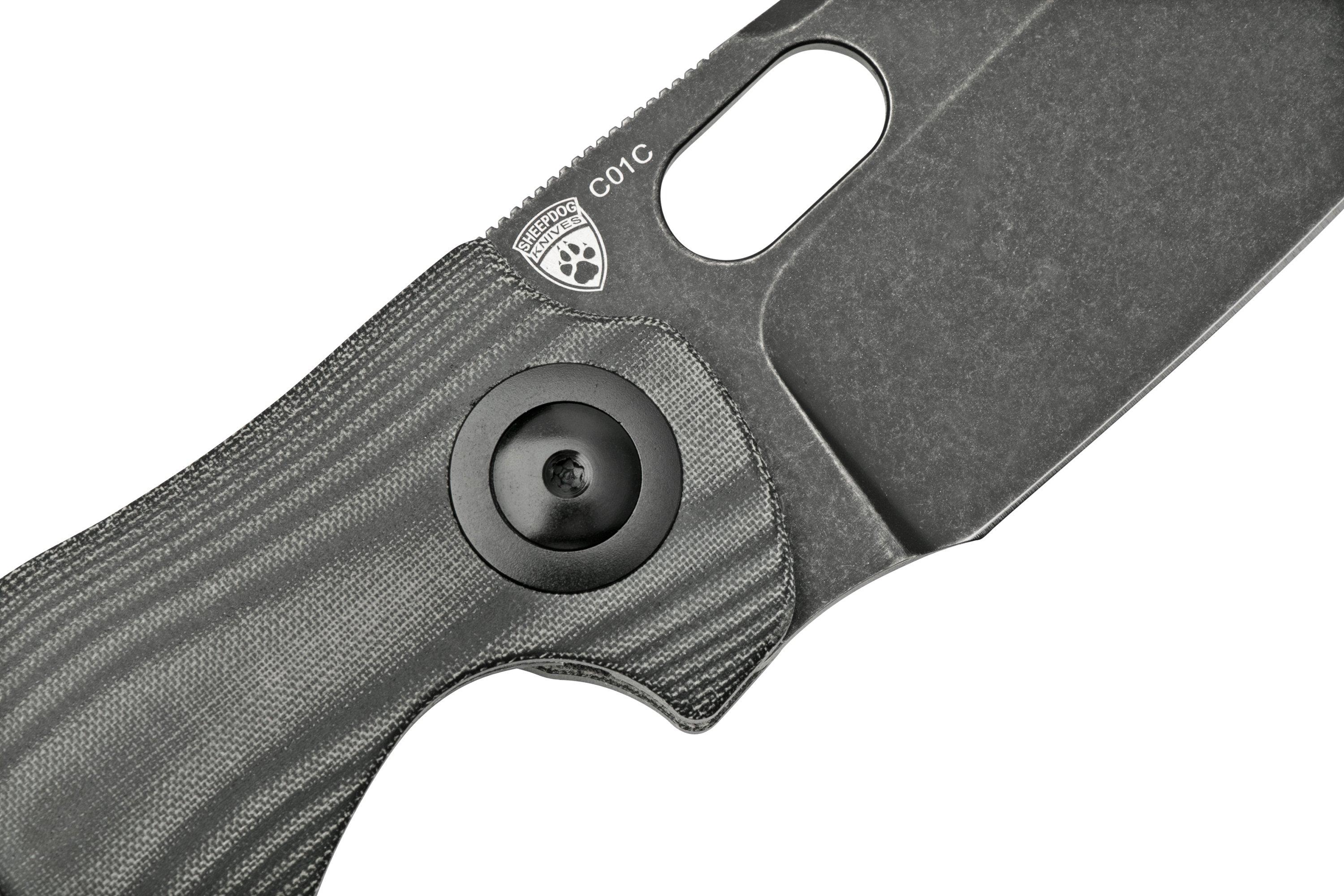 Kizer Vanguard C01C, 154CM, Micarta V4488C1 zakmes Voordelig kopen