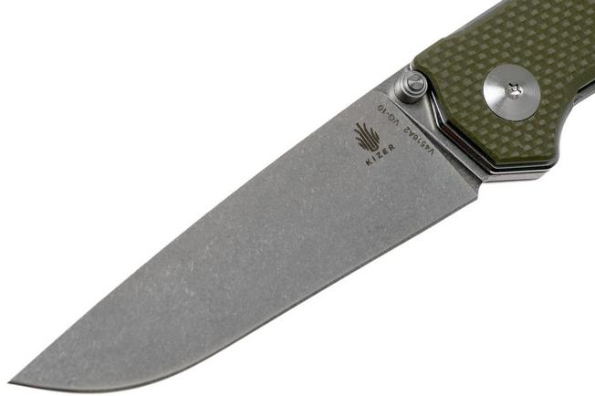 Image for Kizer Vanguard Domin V4516A2 Green pocket knife