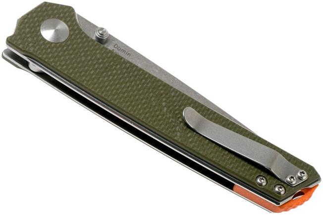 Image for Kizer Vanguard Domin V4516A2 Green pocket knife