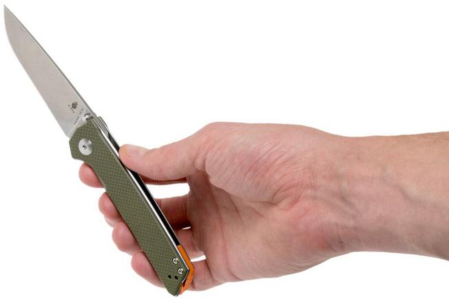 Image for Kizer Vanguard Domin V4516A2 Green pocket knife
