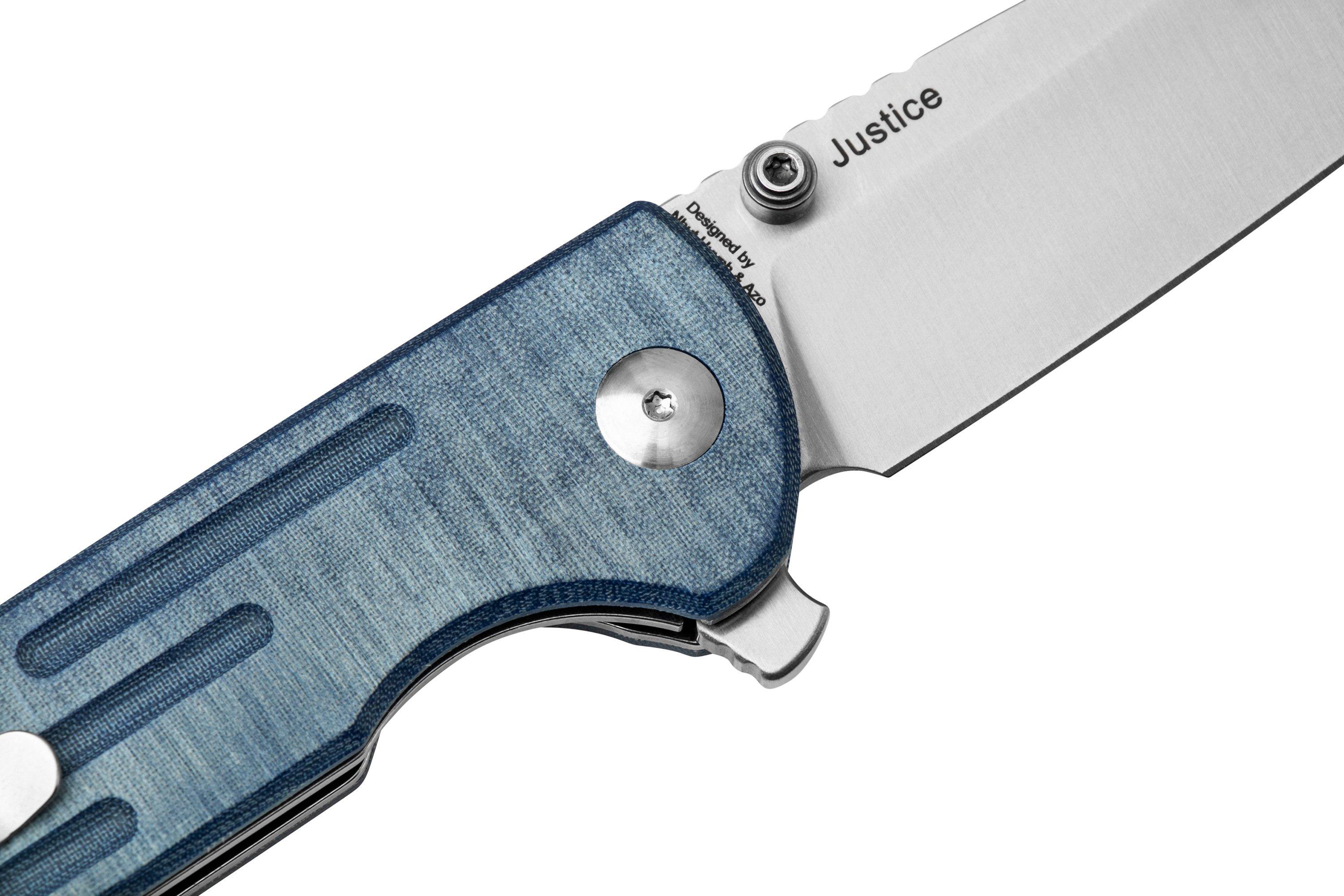 Kizer Vanguard Justice Denim, V4543N3 Taschenmesser, Azo Design ...