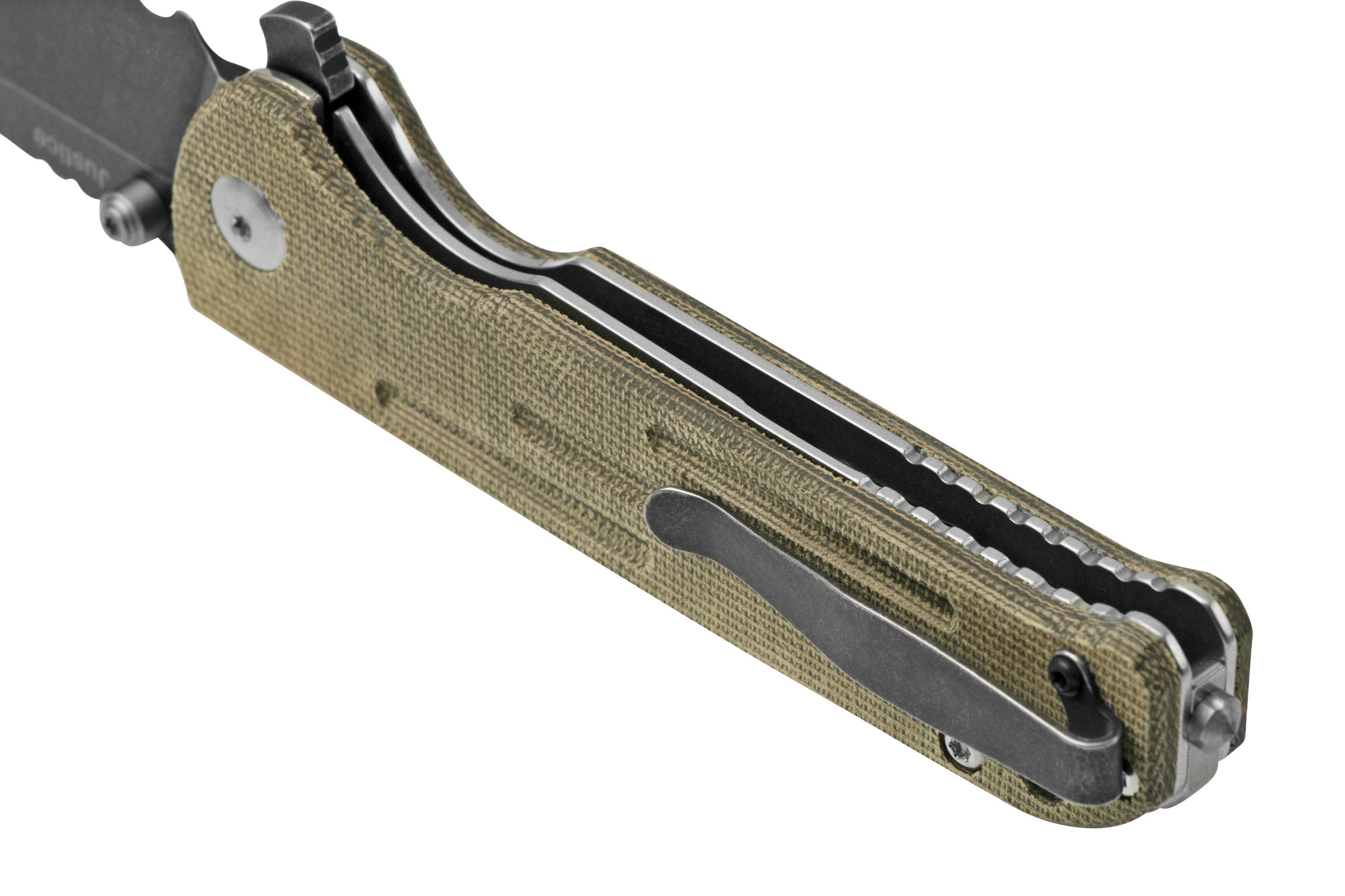 Kizer Vanguard Justice, V4543N4 pocket knife, Azo design ...