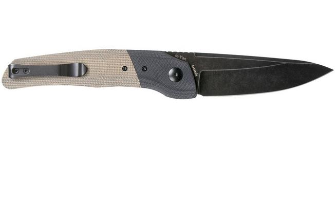 Afbeelding voor Kizer Vanguard In-Yan, G10, Micarta, N690, V4573N1 zakmes