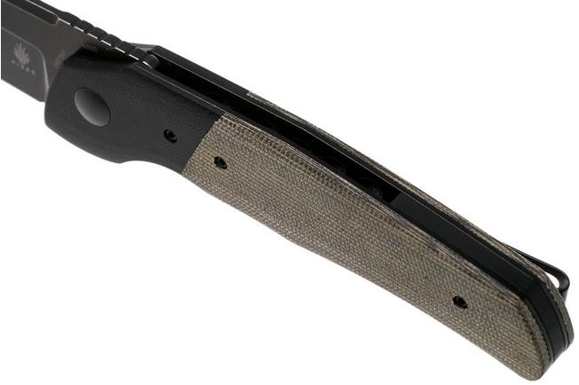 Afbeelding voor Kizer Vanguard In-Yan, G10, Micarta, N690, V4573N1 zakmes