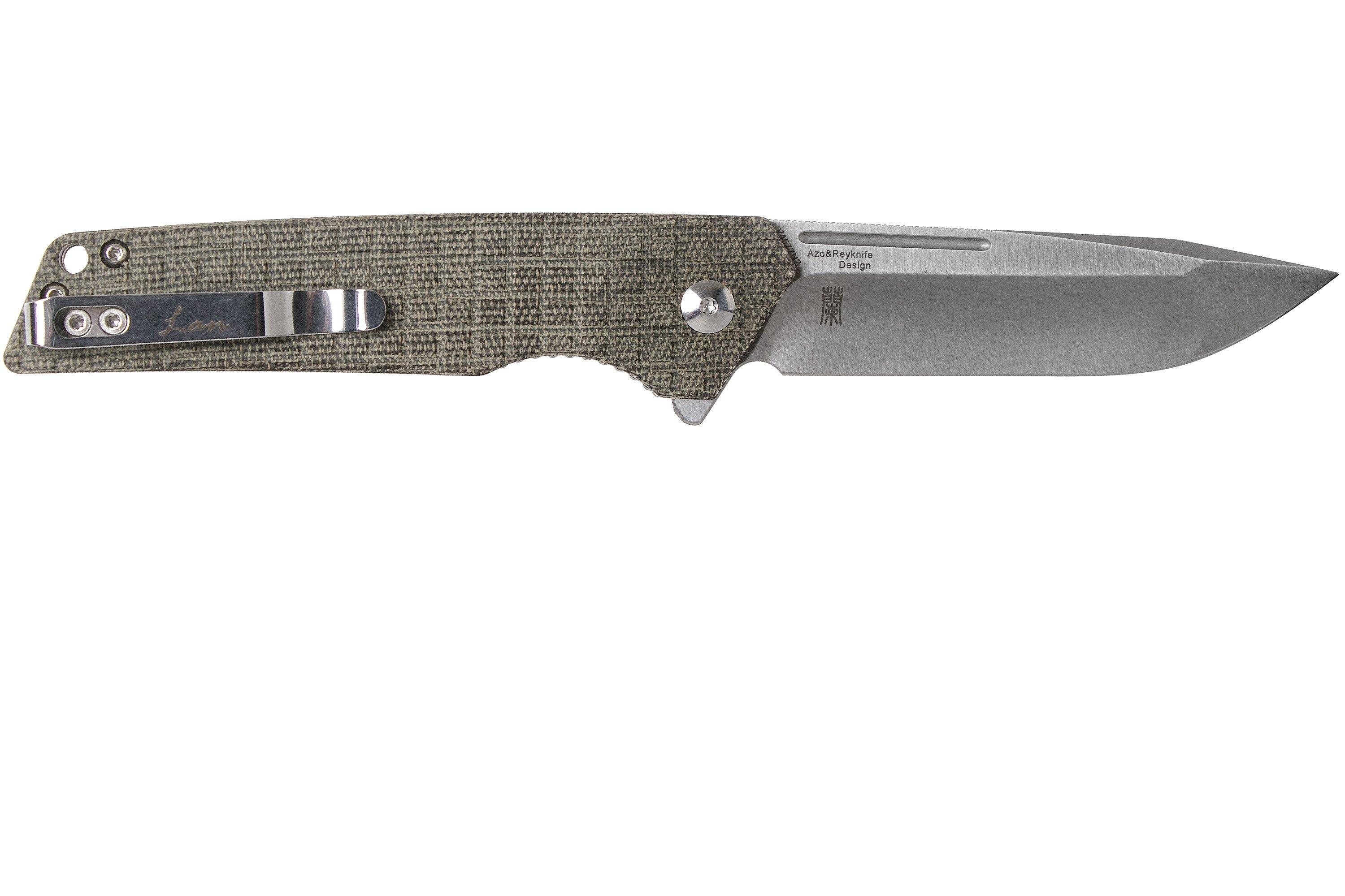 vanguardlove♥ Kizer Cutlery Vanguard Azo & Reyknife Lan Flipper Knife