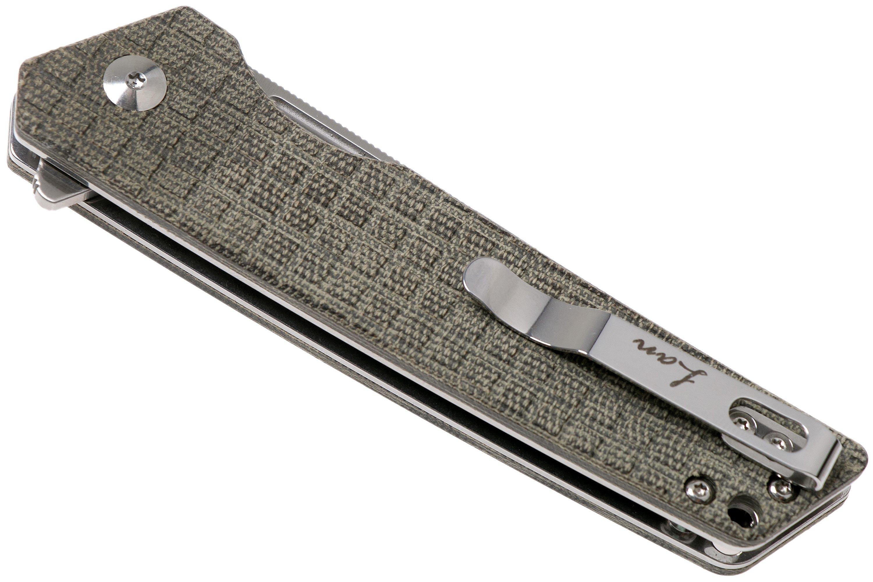 vanguardlove♥ Kizer Cutlery Vanguard Azo & Reyknife Lan Flipper Knife