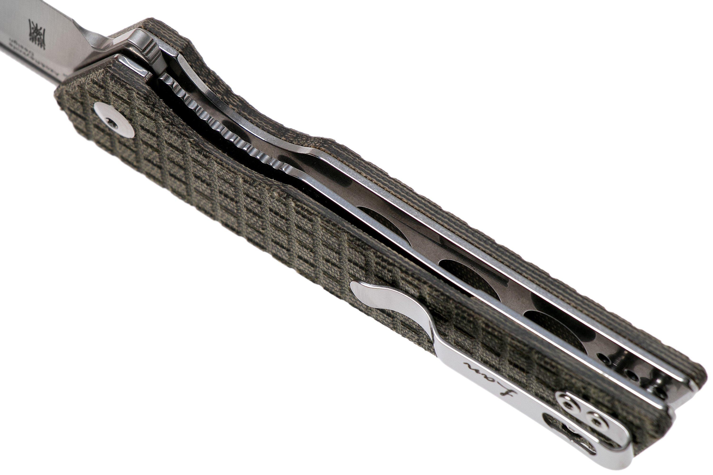 vanguardlove♥ Kizer Vanguard Lan, micarta, N690, V4577N2 pocket knife