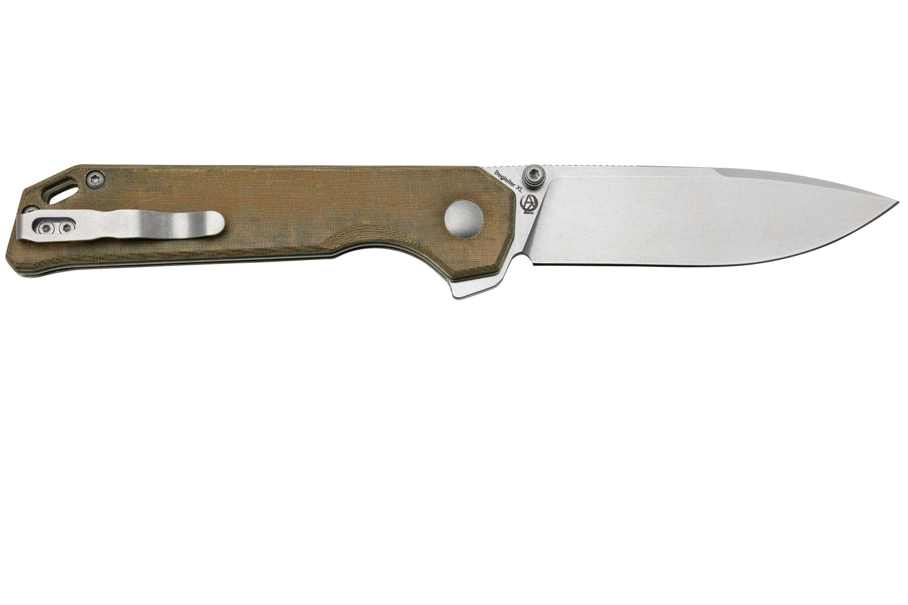 Kizer Begleiter XL V5458C2 pocket knife, Azo design | Advantageously ...