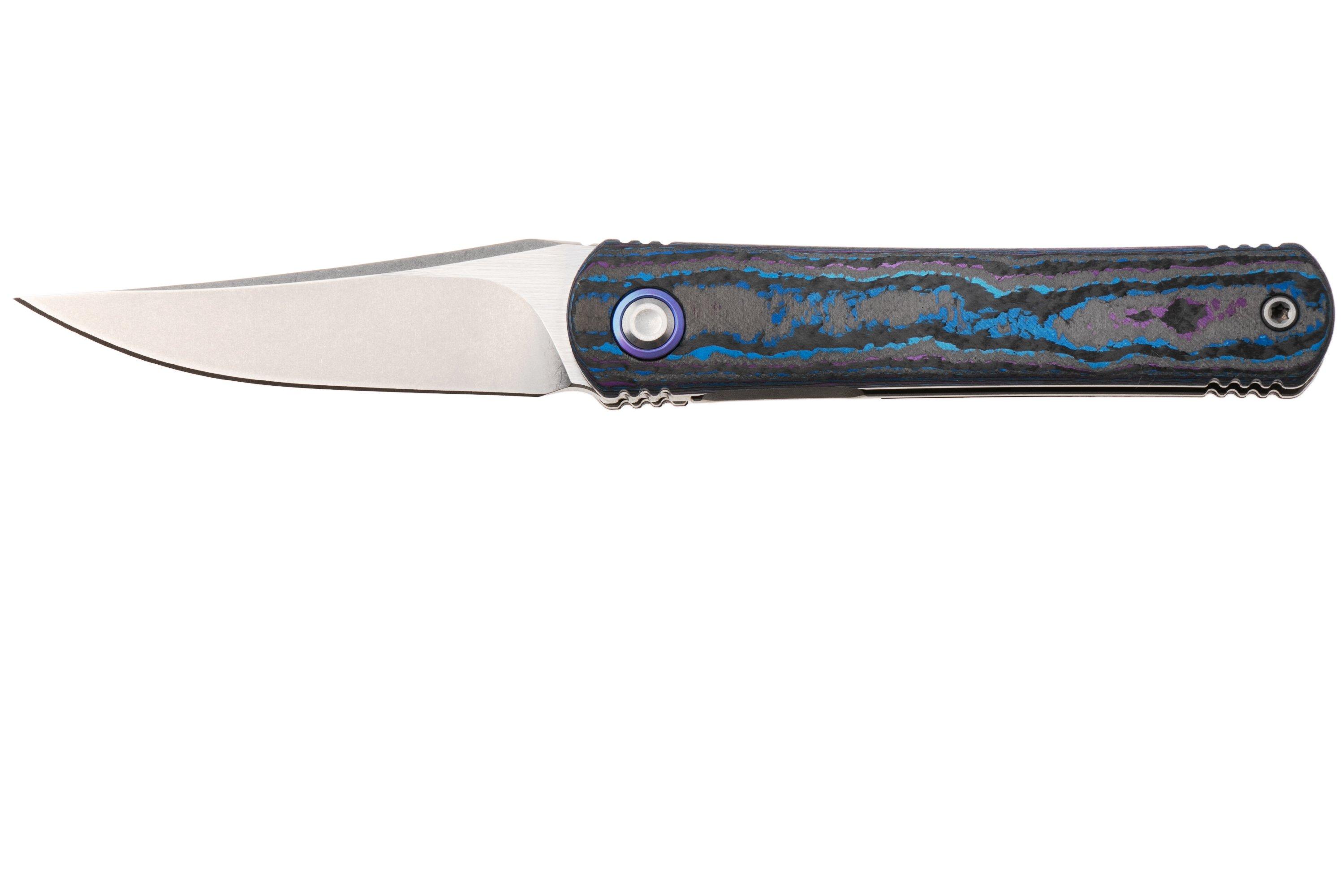 Kizer Feist 3 X Series ZX-3499.3A2 Stonewashed S90V, Titanium