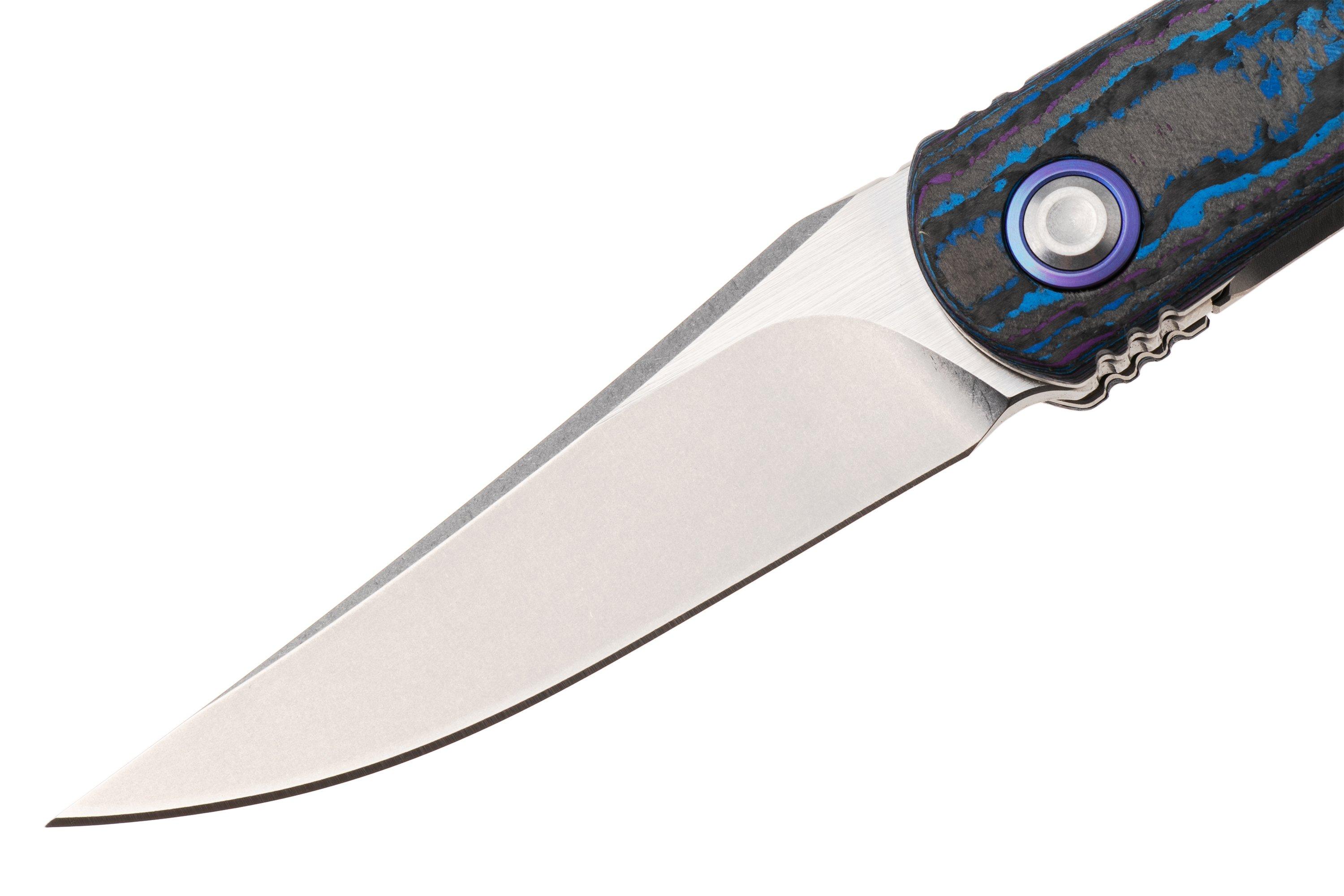 Kizer Feist 3 X Series ZX-3499.3A2 Stonewashed S90V, Titanium