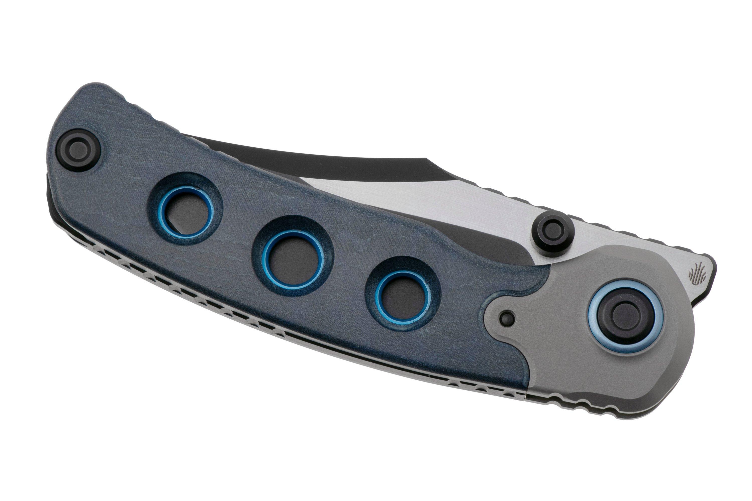 Kizer Pioneer Clip Point ZX-FK03A2 Two Tone S35VN, Richlite