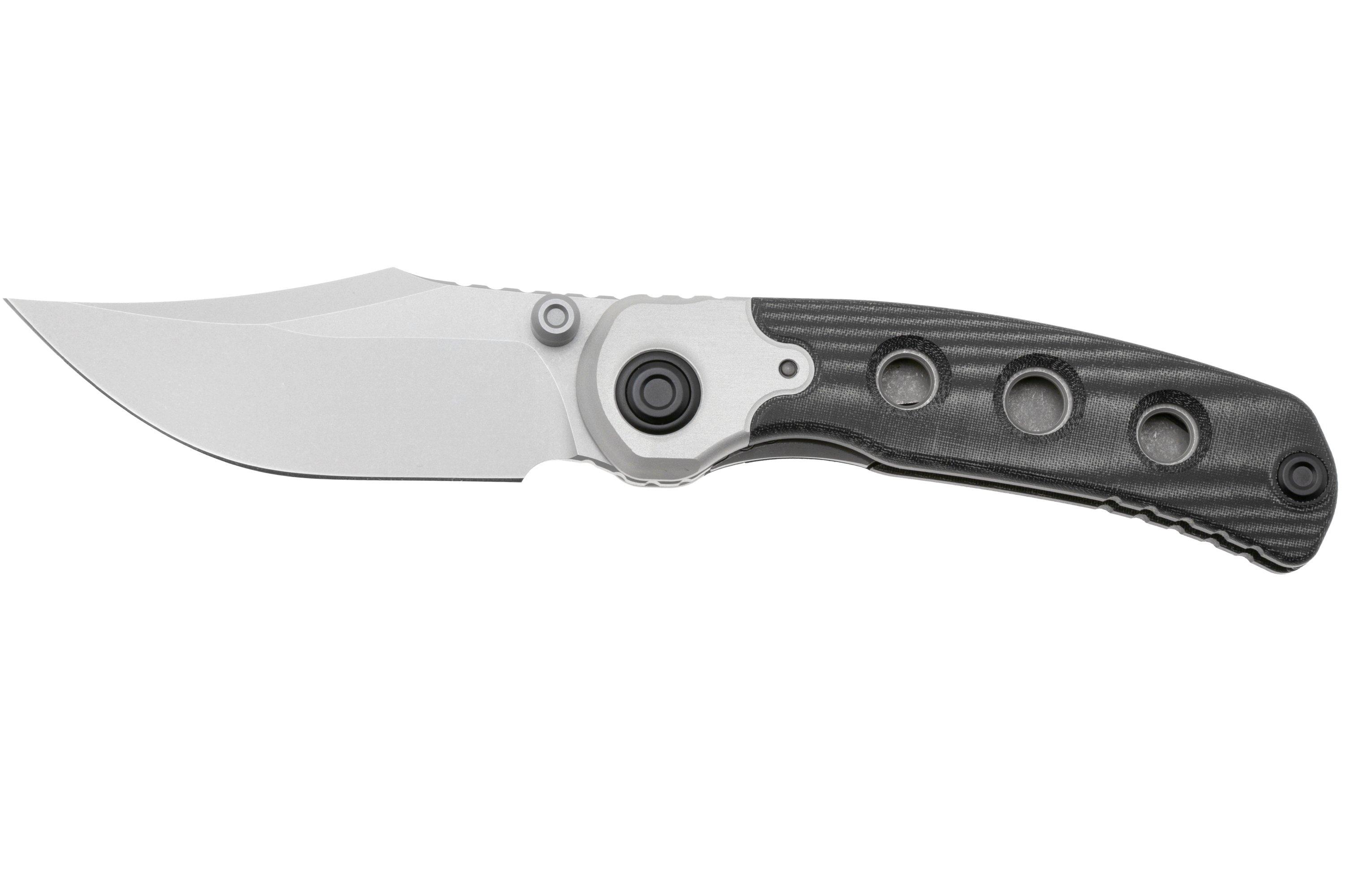 Kizer Pioneer Clip Point ZX-FK03A3 Satin Nitro-V, Aluminium
