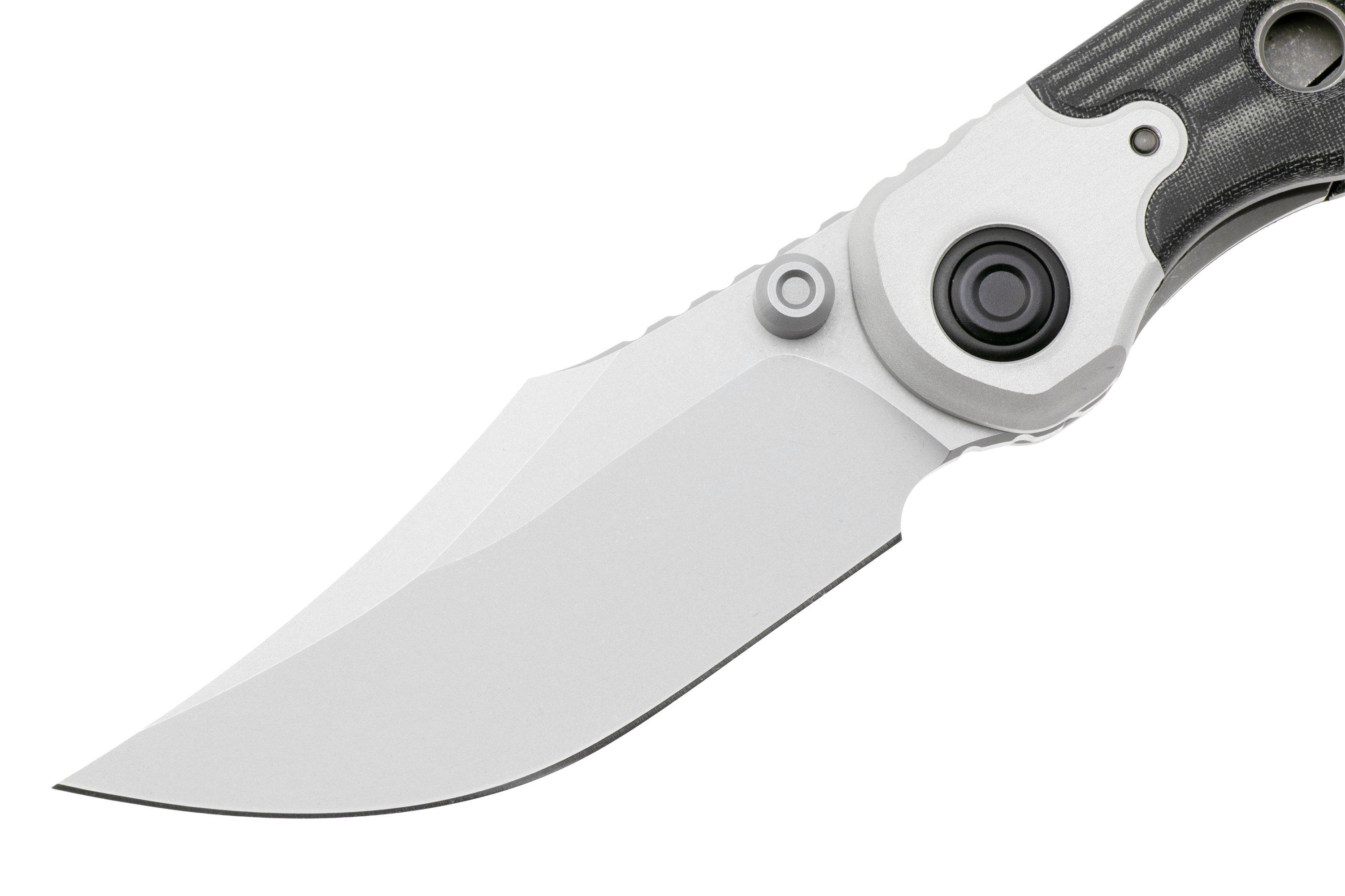 Kizer Pioneer Clip Point ZX-FK03A3 Satin Nitro-V, Aluminium