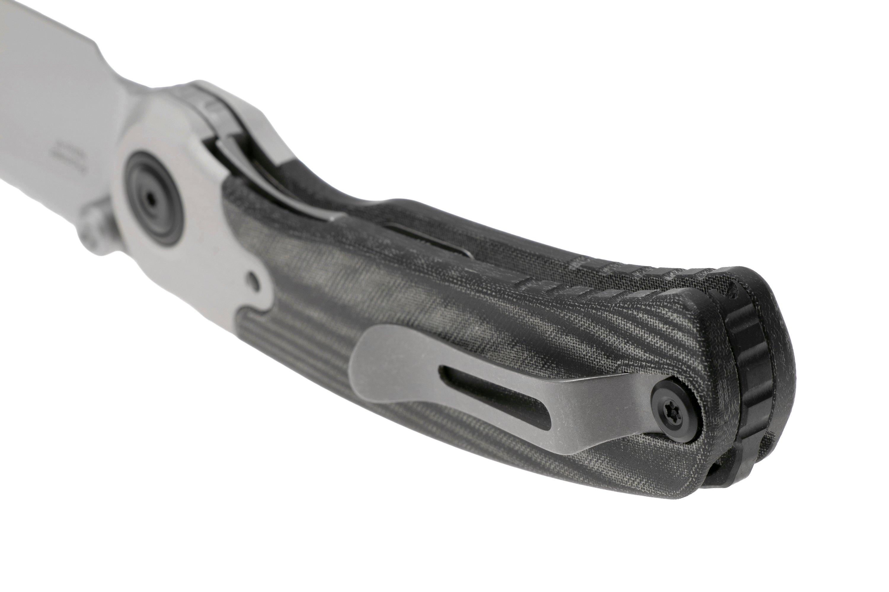 Kizer Pioneer Drop Point ZX-FK03A6 Satin Nitro-V, Aluminium