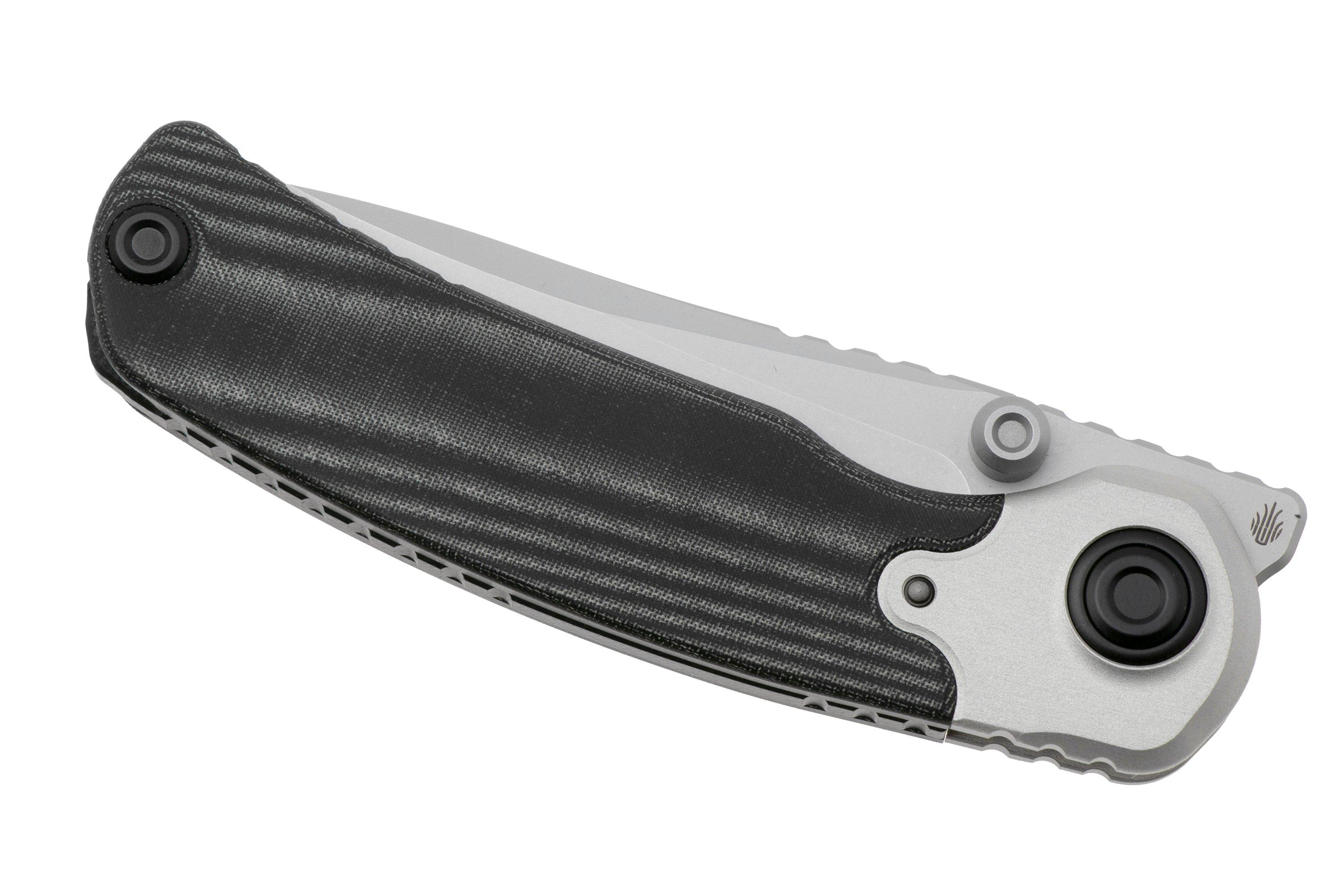 Kizer Pioneer Drop Point ZX-FK03A6 Satin Nitro-V, Aluminium