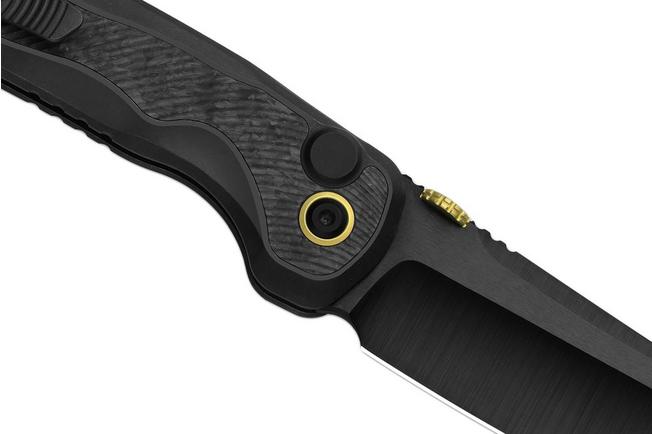 Image for Kizer Mithril ZX-FK08A1 Hand Brushed DLC M390, DLC Ultra Titanium & Carbonfiber Inlay, pocket knife, L.F. design