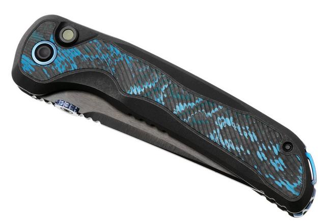 Afbeelding voor Kizer Mithril ZX-FK08A2 Hand Brushed DLC Ultra M390, DLC Ultra Titanium & FatCarbon Inlay, zakmes, L.F. design