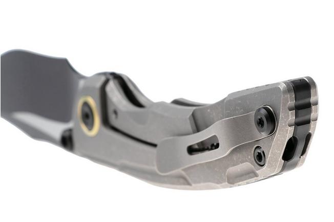 Obraz dla Nóż składany Kizer Silver Wing Lite ZX-FK09A1, PVD/Satin S45VN, Gray Titanium, Black Carbon Fiber, projekt L.F.