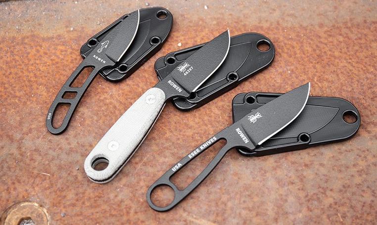 Materiales de las fundas para cuchillos fijos