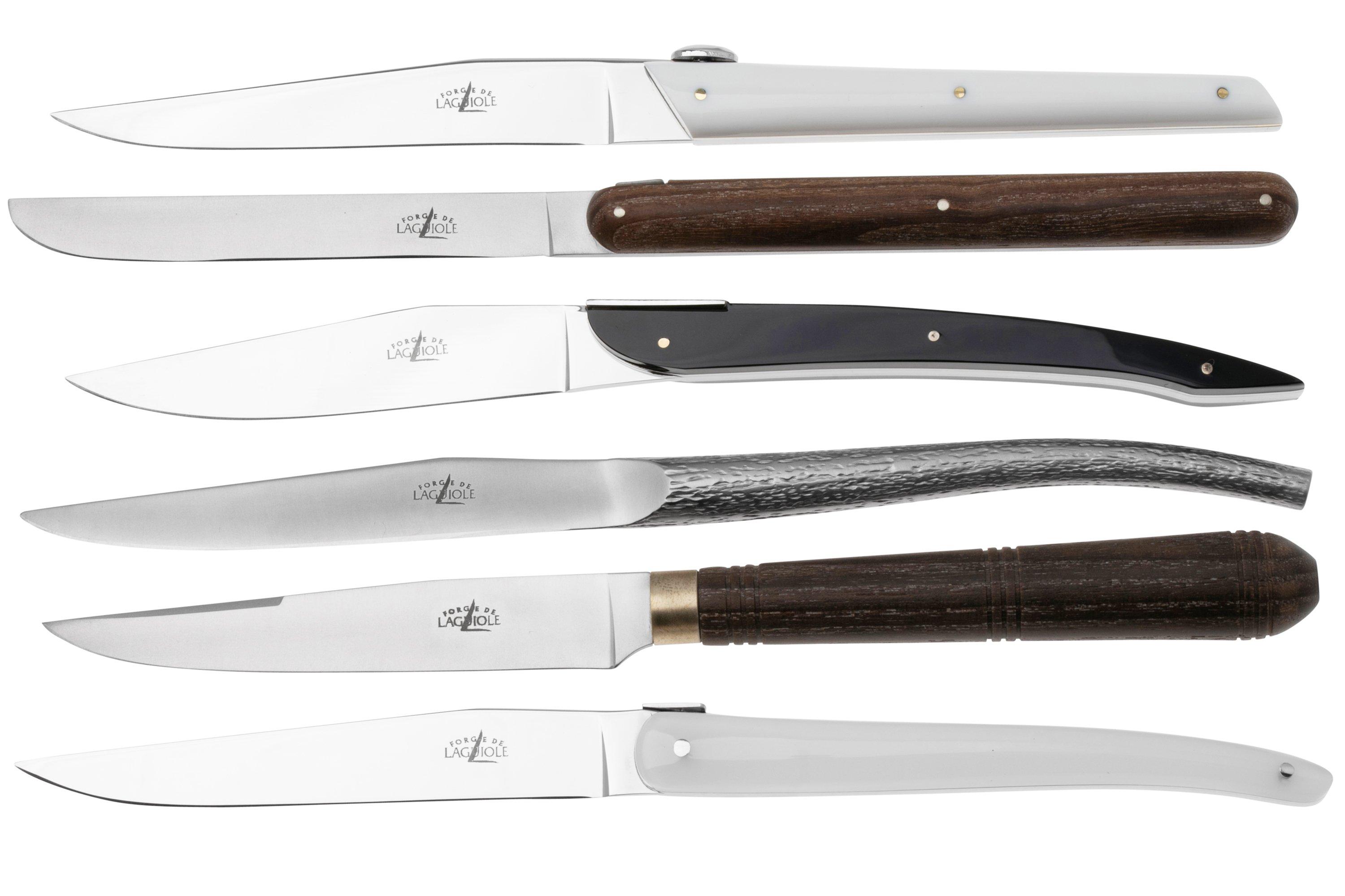 Forge de Laguiole Signature Mix 6511, 6-delige steakmessenset
