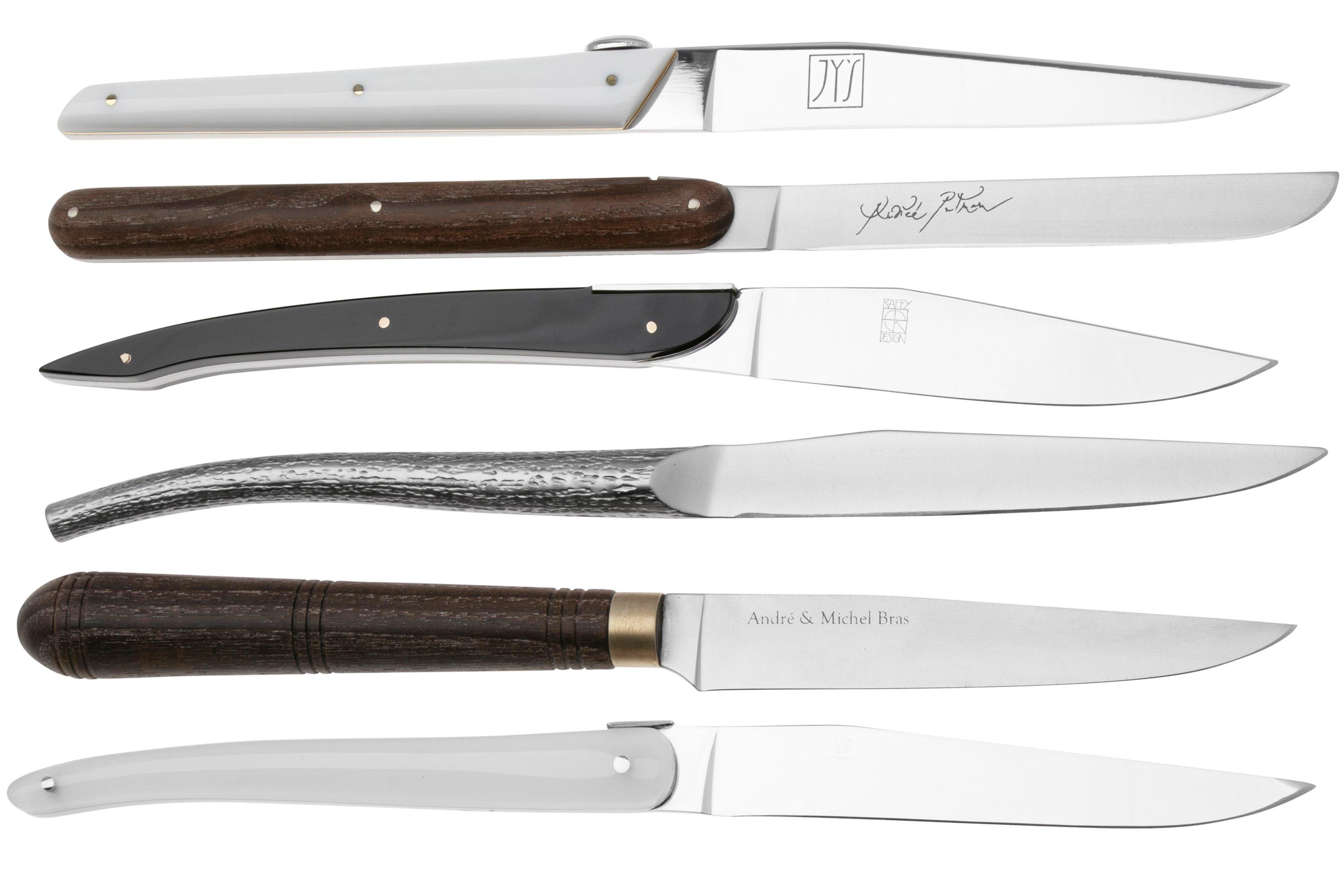 Forge de Laguiole Signature Mix 6511, 6-teiliges Steakmesserset ...