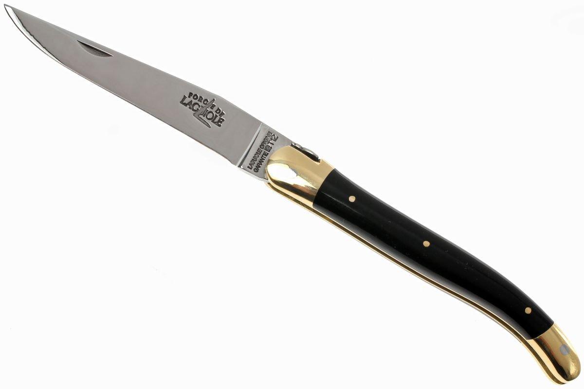 Forge de Laguiole pocket knife, black horn, 1211BN