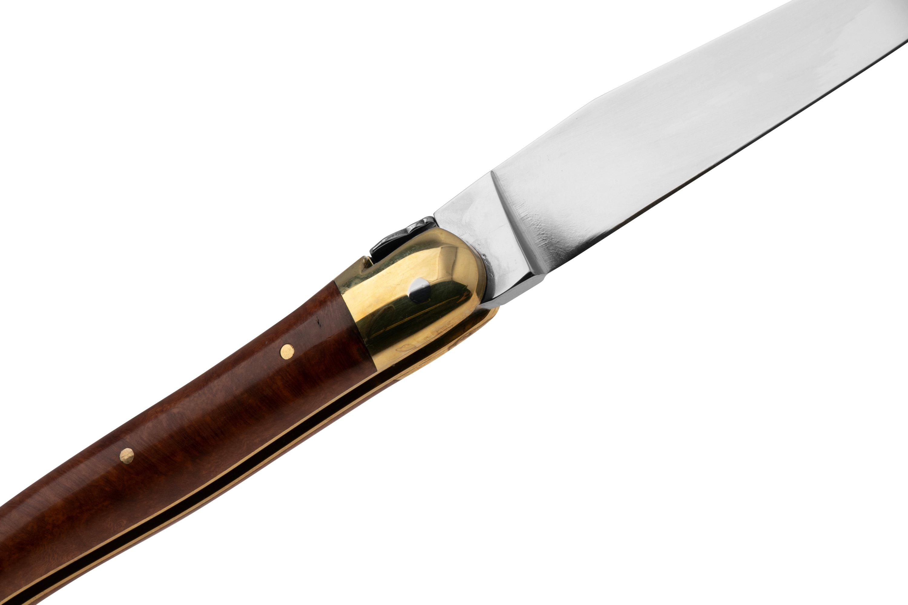 Forge de Laguiole - Natural Wood Folder, briarwood