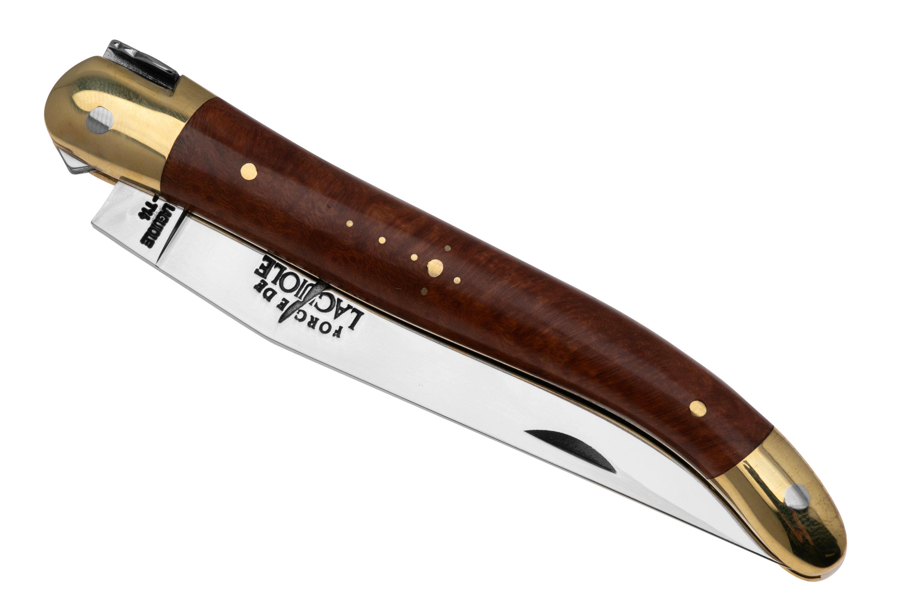 Forge de Laguiole - Natural Wood Folder, briarwood