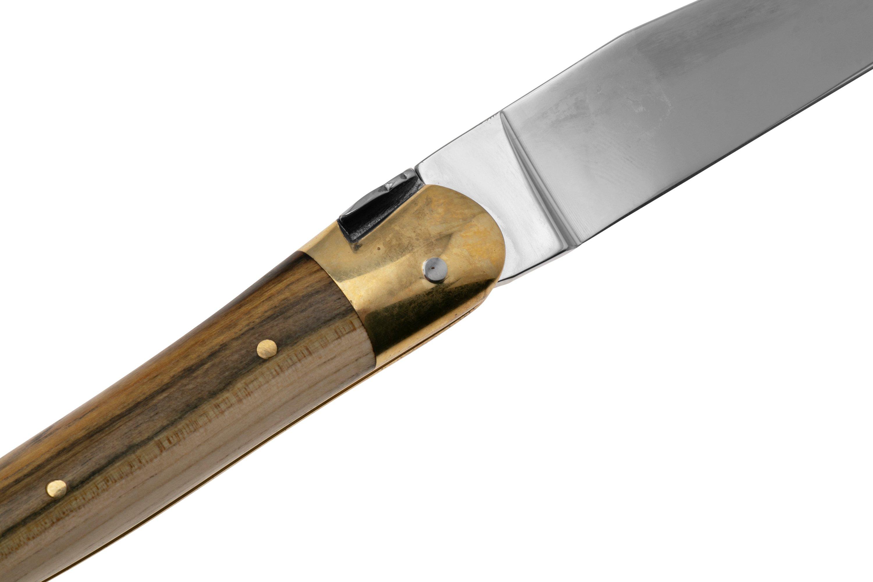 Forge de Laguiole - Natural Wood Folder, pistachiowood