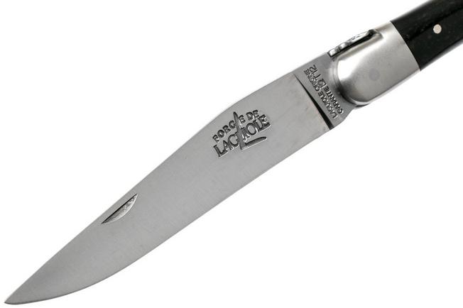 Image for Forge de Laguiole 12 cm 1212EINEB Ebony wood Laguiole knife