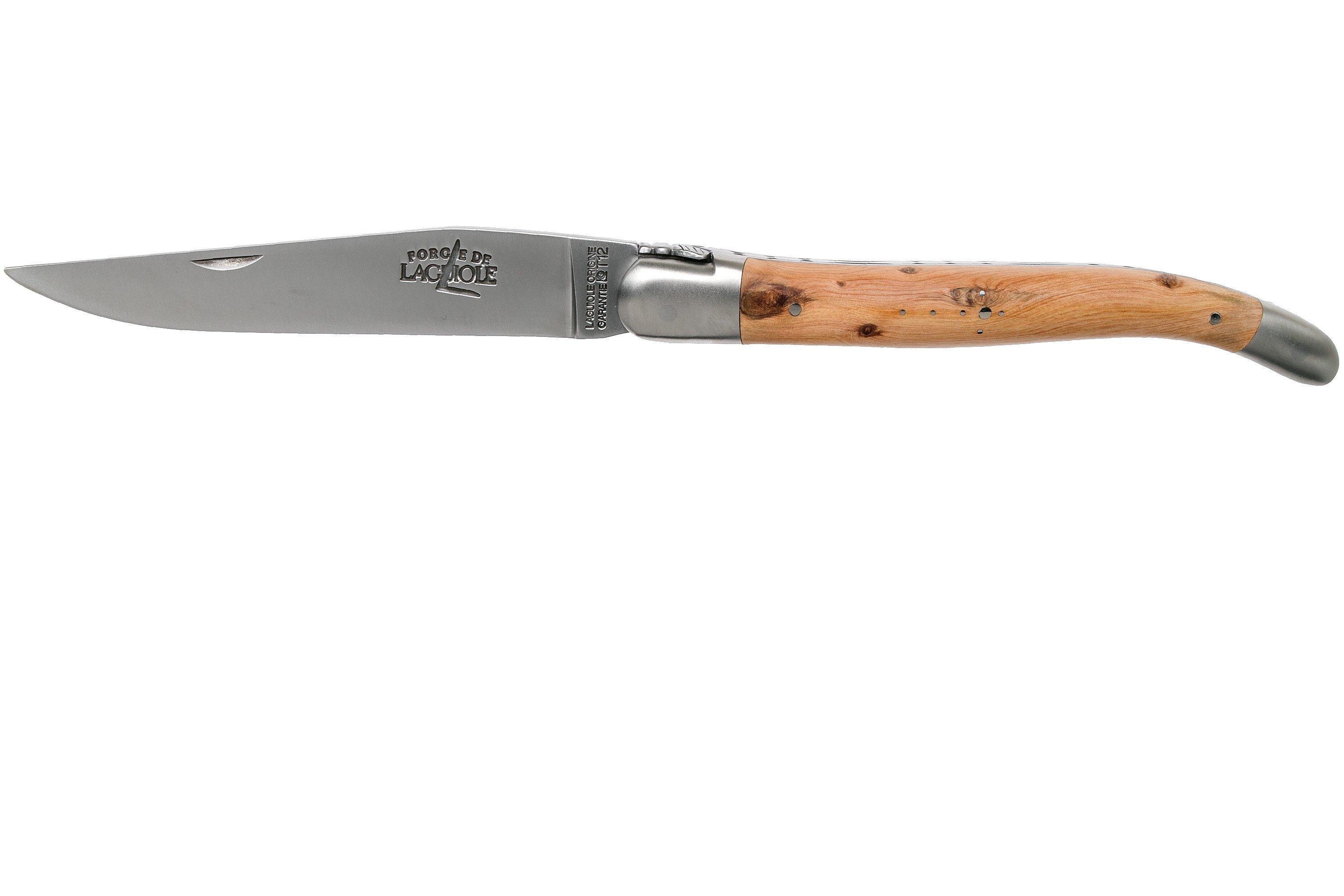 de Laguiole 12 cm 1212EINGE Juniper wood Laguiole knife