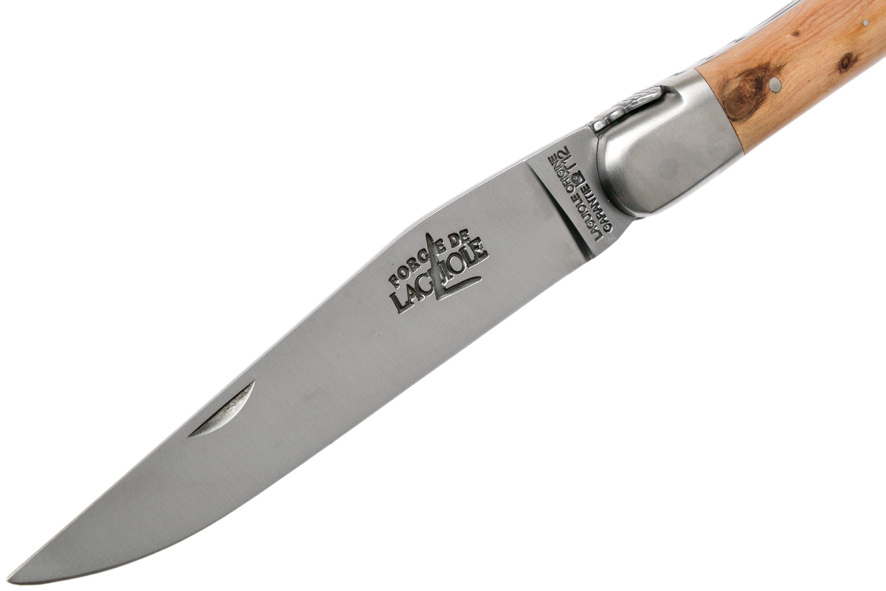 de Laguiole 12 cm 1212EINGE Juniper wood Laguiole knife