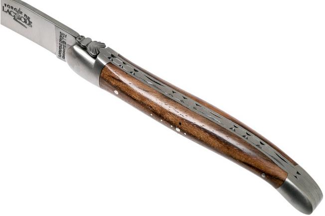 Image for Forge de Laguiole 12 cm 1212EINNOC Caucasian walnut Laguiole knife