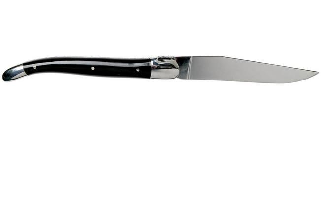 Image for Forge de Laguiole 12 cm 1212EIN Buffelo horn Laguiole knife