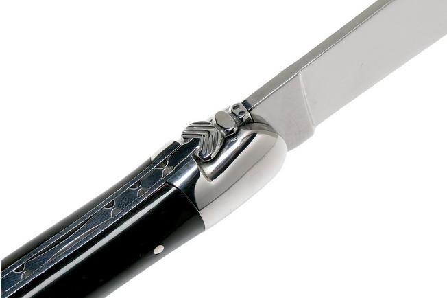 Image for Forge de Laguiole 12 cm 1212EIN Buffelo horn Laguiole knife