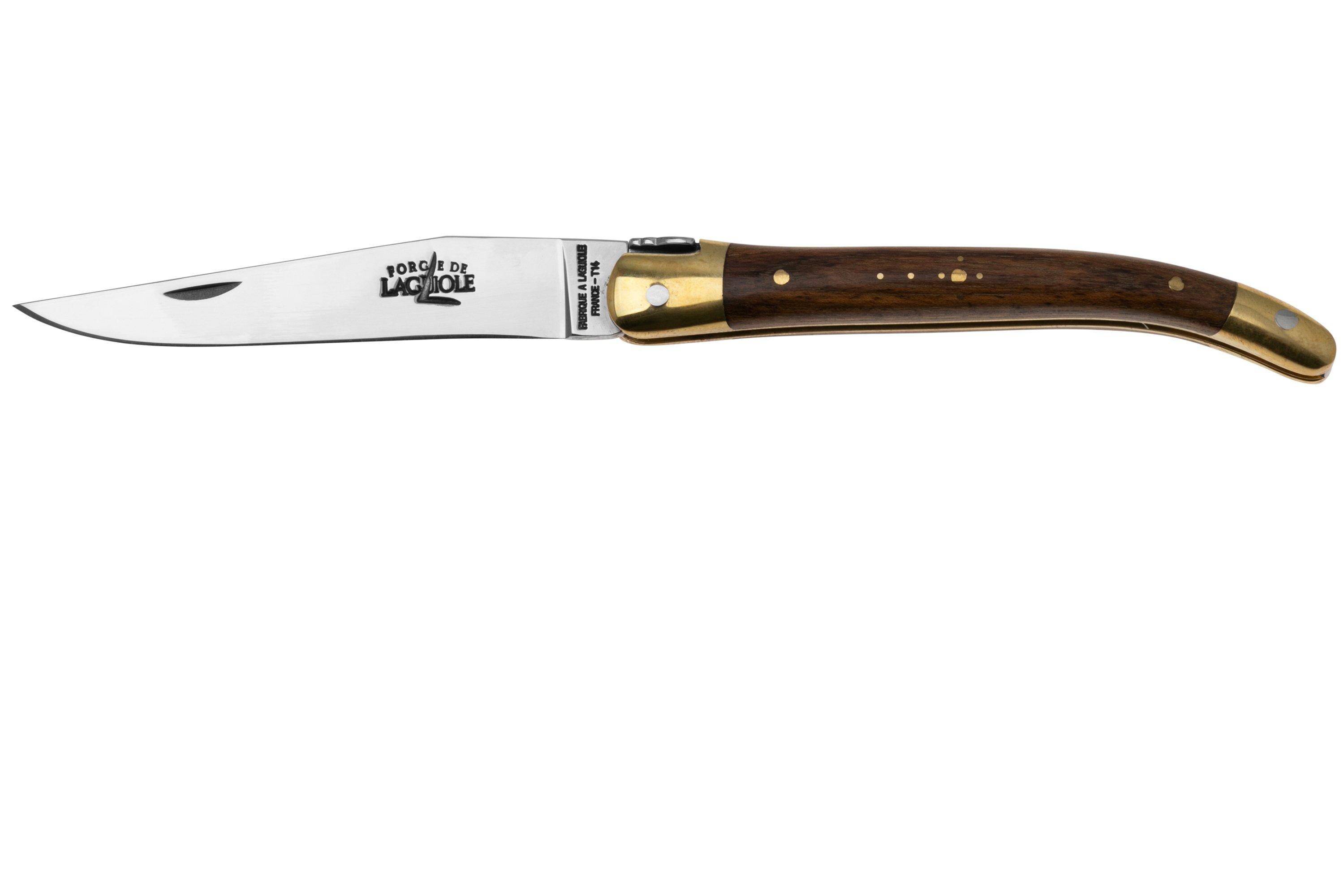 Forge de Laguiole - Natural Wood Folder, 3 inch, pistachiowood