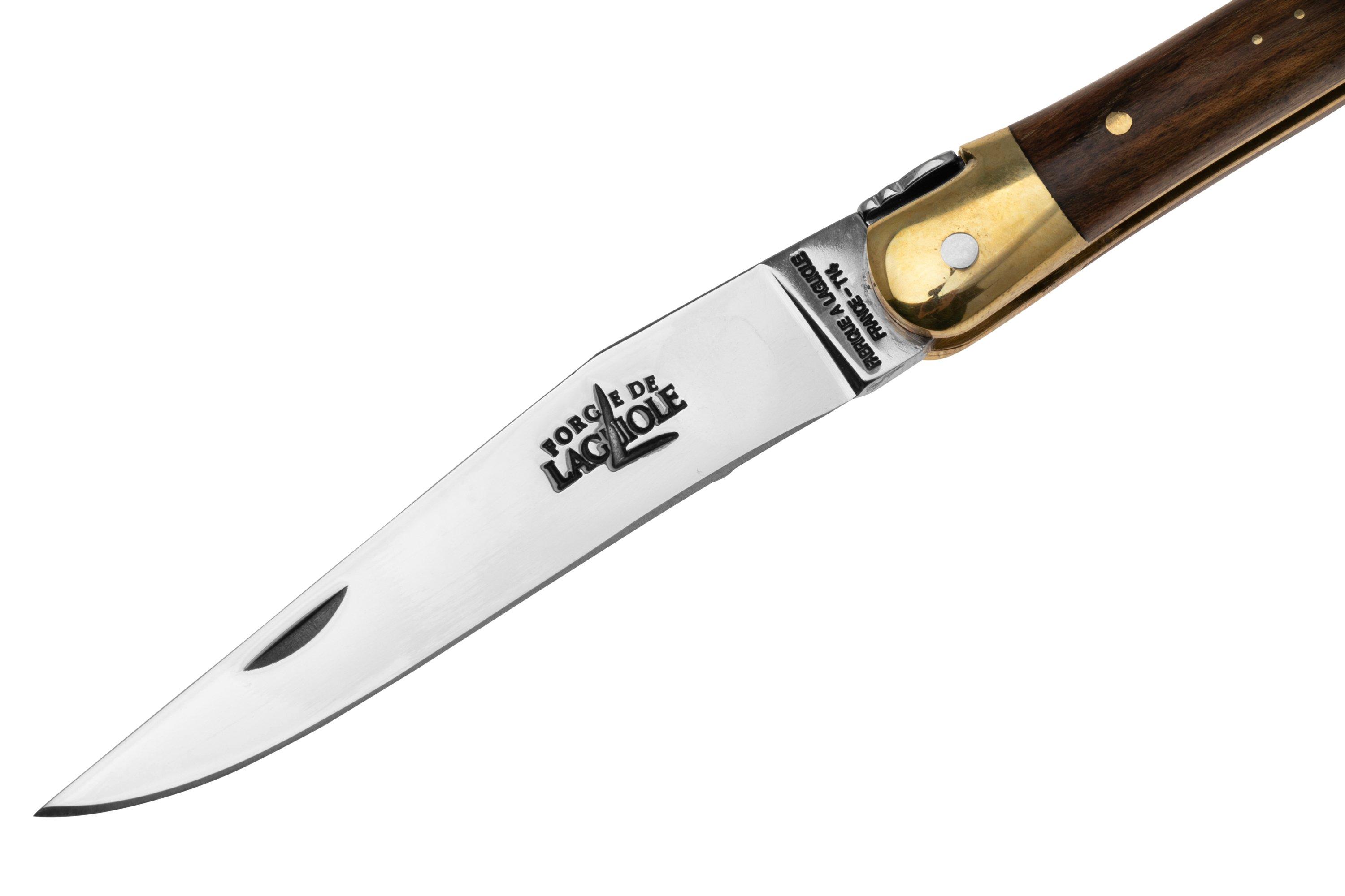 Forge de Laguiole - Natural Wood Folder, 3 inch, pistachiowood