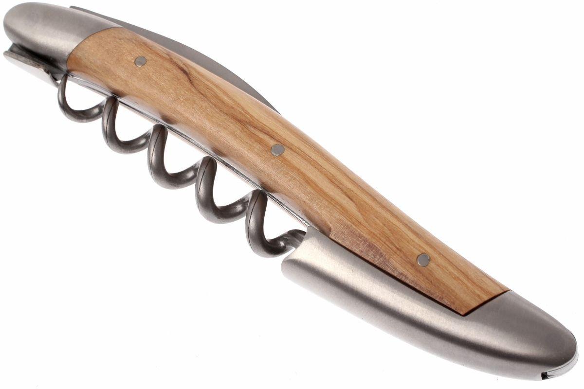 de Laguiole wine opener, olive wood Advantageously shopping at