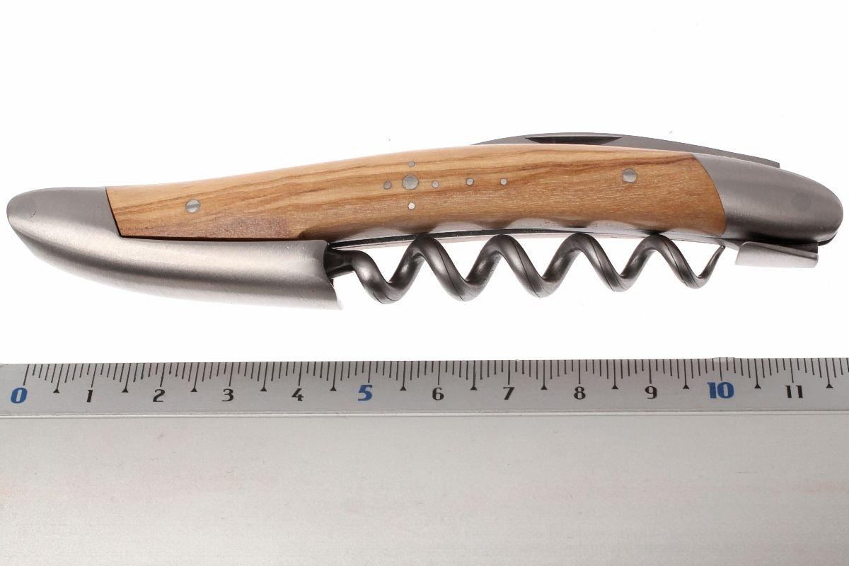 Forge de Laguiole wine opener, olive wood | Advantageously