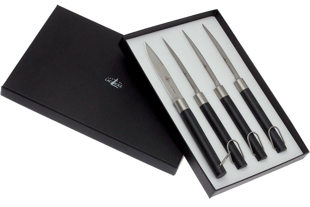 Forge de Laguiole, T4BRASSPC Café Bras steak knife set