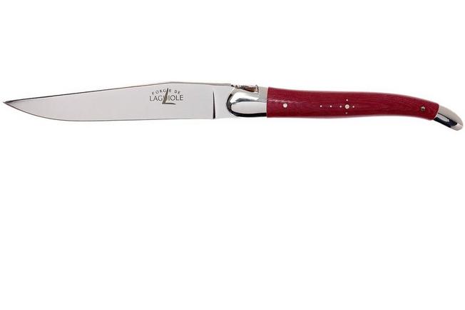 Forge de Laguiole Steak Knives - Red