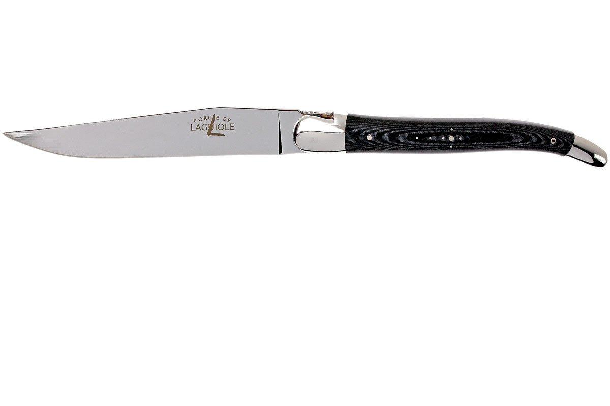 Set Coltelli Da Cucina Laguiole Heritage 5 Pezzi - In Acciaio Inox, Manico In Legno, Qualità Francese | Perfetto Per Regalo E Uso Quotidiano