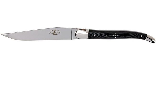 Forge de Laguiole Steak Knives - Black