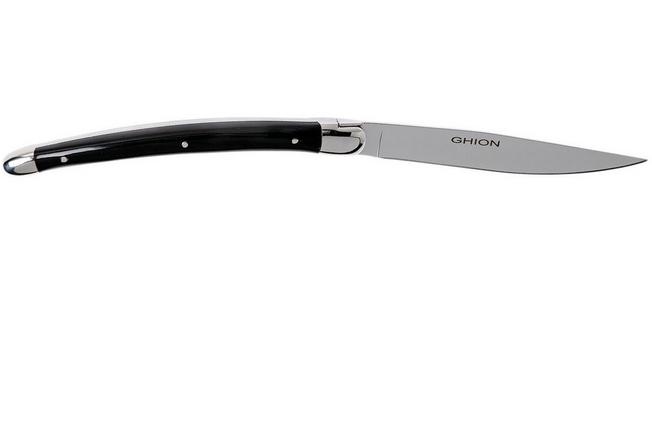 Forge de Laguiole Steak Knives - Black