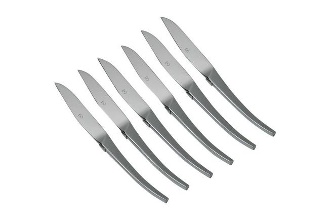 Home Basics 6 Piece Stainless Steel Steak Knife Set & Reviews