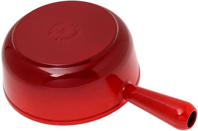 Le Creuset gietijzeren steelpan 18 cm, 1,4L rood | Voordelig bij knivesandtools.be