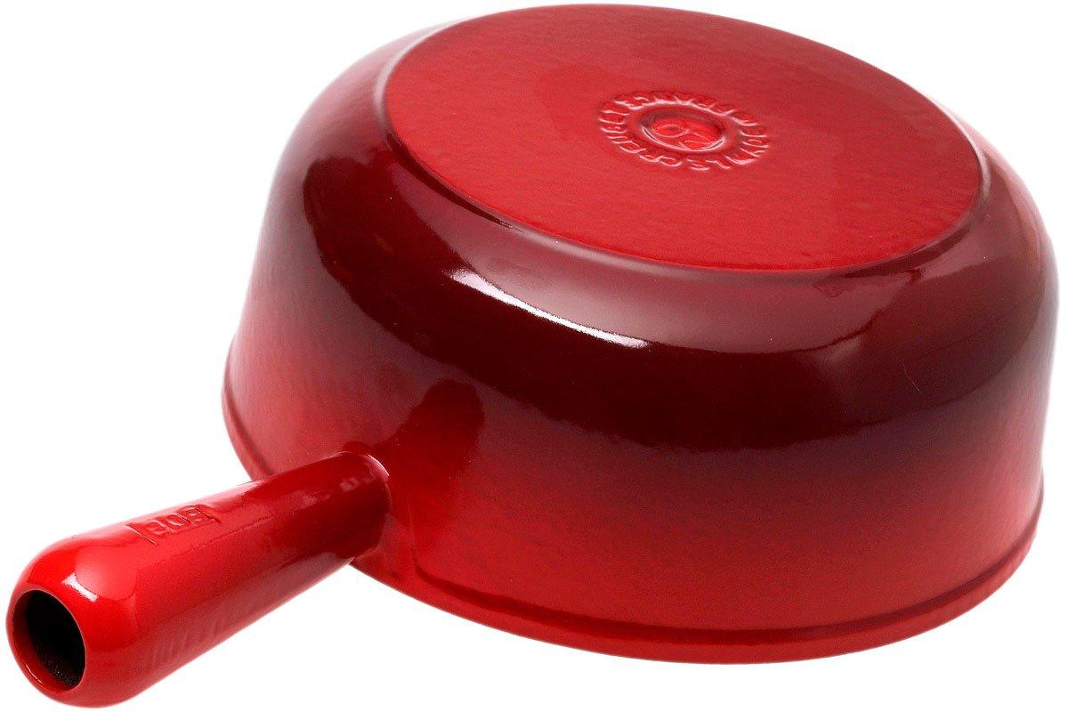 Käsefondue Topf Gusseisen NEU Gusseisen Caquelon Fondue Käsefondue Rot 18 Cm. | Kaufen Auf Ricardo Käse Fondue
