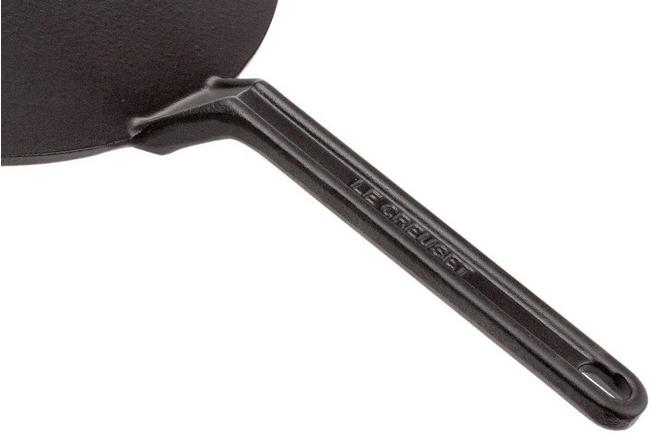 Le Creuset cast-iron pancake pan 32 cm, black  Advantageously shopping at