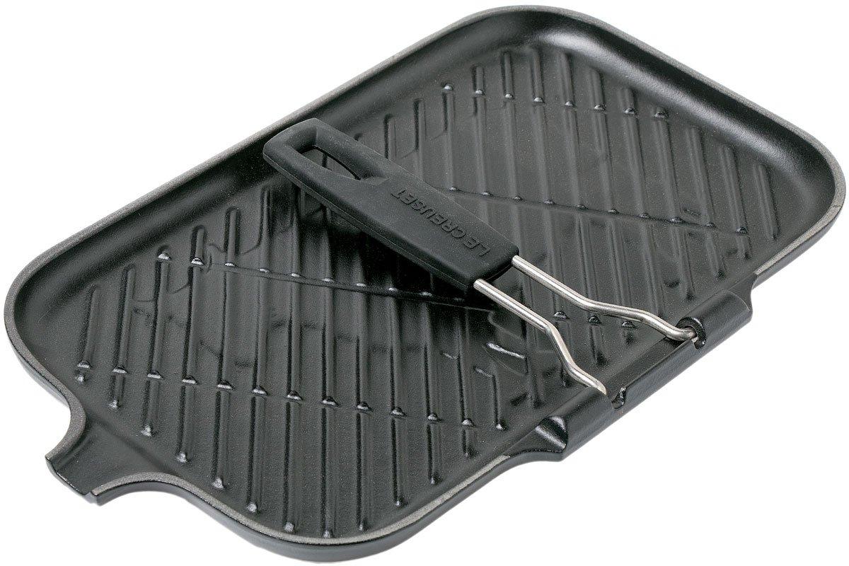 Le Creuset Rectangular Cast Iron Grill Pan Griddle 30Made in