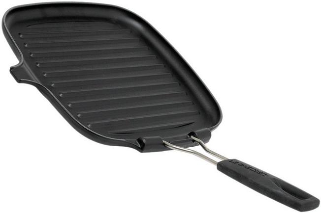 Image for Le Creuset grill pan/skillet 24cm square, black